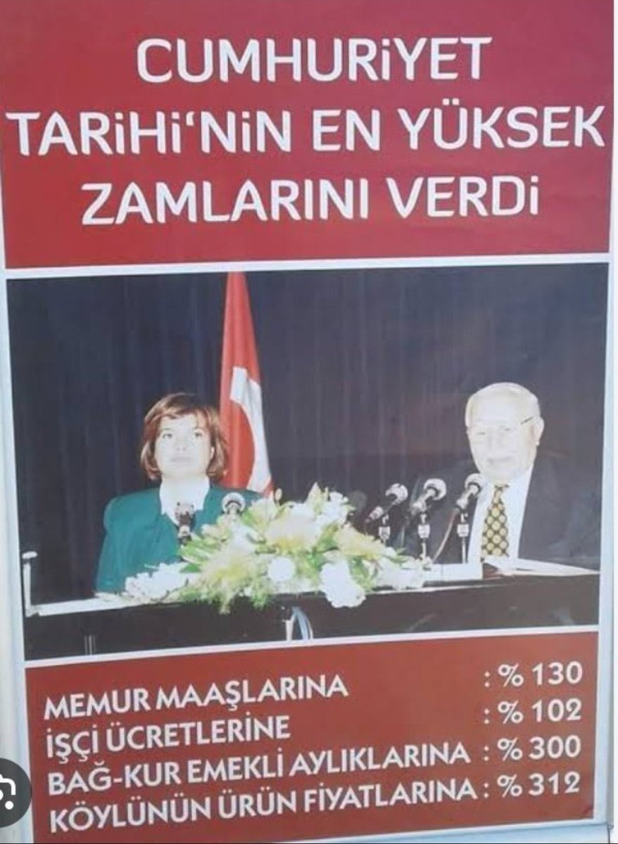 Memura 16.000 küsur değil 10.000 vereydin. 6.000 de Bağ-Kur SSK emeklisine vereydin... 'NE ŞİŞ YANARDI, NE KEBAP.' @RTErdogan ALLAH AŞKINA ADALET ! Haa.!? Ben öyle 🚶 çıkmam.🤷🏻‍♂️ Muhalefet in !₺ !, ¢om@rı havlamaz dı...😎 Dimi yaa...!??😏😎 ERBAKAN'IN 👇Kim kıymetini bildi ki.?👇