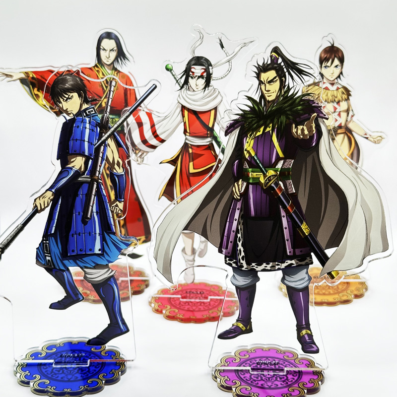 キングダム頂天　アクリルスタンド　嬴政 キングダム頂天 信 羌瘣 嬴政 アクリルスタンド 非売品 公式】TVアニメ