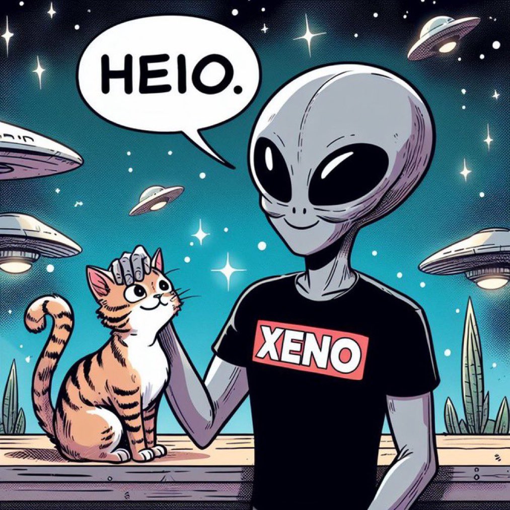 ChazzXBT's tweet image. AI speaks facts 👽👽👽 

$Xeno is going to explode 🛸🛸

@XENOxAI42 | #AlienArmy