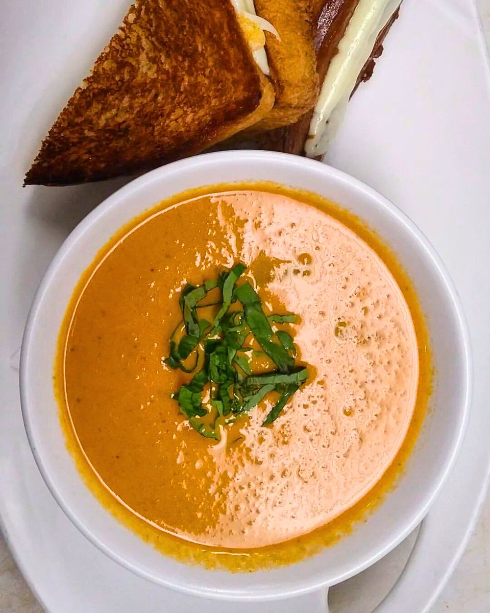 Soup season is still in full effect! 🥣

Experience the perfect pairing of comfort and flavor at Mah Jongs by Chef Mike with tomato bisque that hugs your soul and grilled cheese that warms your heart. 🍅🧀