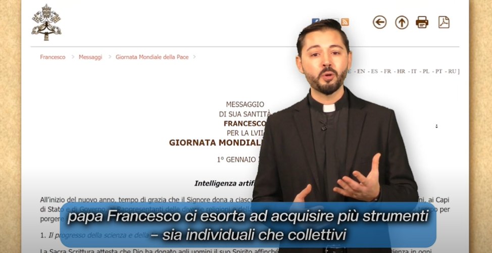 Sviluppo Umano Integrale (@vaticanihd_it) on Twitter photo 🕊 #IntelligenzaArtificiale e #Pace: "Ci troviamo di fronte ad una vera e propria rivoluzione digitale. Ci sono due modi per accoglierla: possiamo subirla, oppure provare a conoscerla." <a href="/don_c_barone/">Christian Barone</a> nell'ultimo video in collaborazione con <a href="/Webcattolici/">Webcattolici</a>
👇
youtu.be/3NTQAgve2Y0 🕊 #IntelligenzaArtificiale e #Pace: "Ci troviamo di fronte ad una vera e propria rivoluzione digitale. Ci sono due modi per accoglierla: possiamo subirla, oppure provare a conoscerla." <a href="/don_c_barone/">Christian Barone</a> nell'ultimo video in collaborazione con <a href="/Webcattolici/">Webcattolici</a>
👇
youtu.be/3NTQAgve2Y0