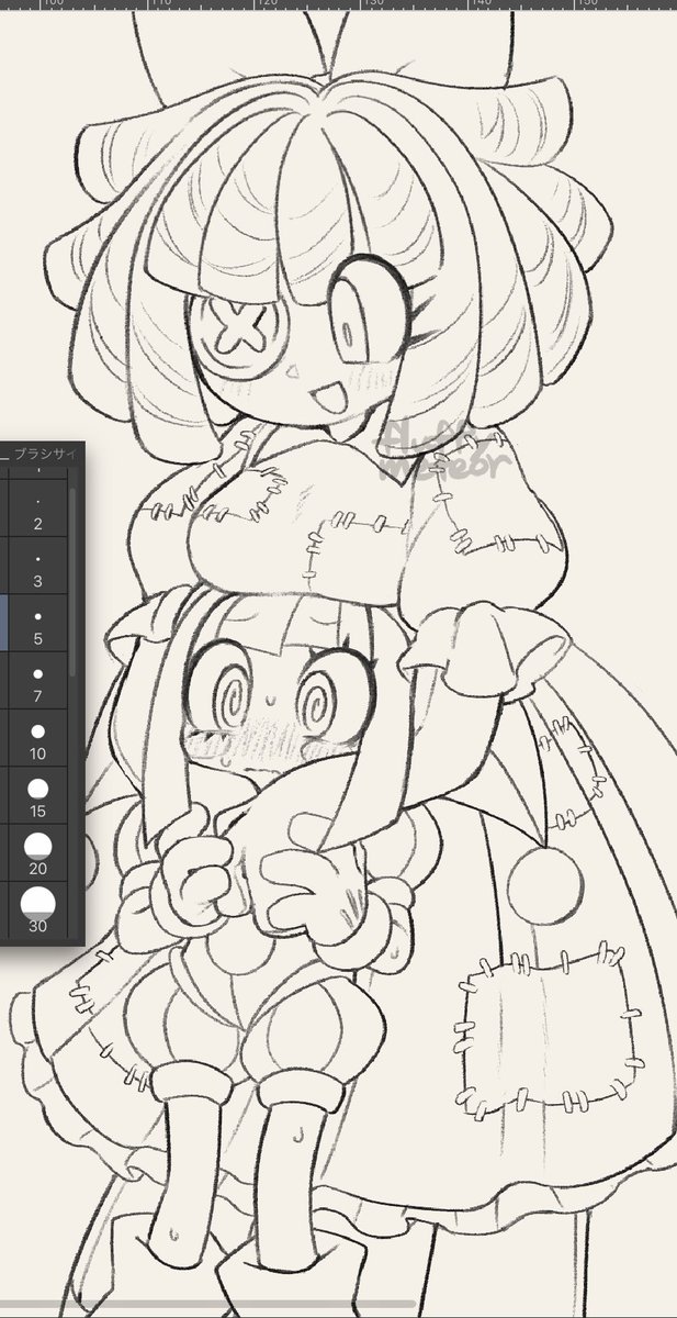 yawaraka_meteor's tweet photo. ragapom wip https://t.co/rFkk8ERzwR
