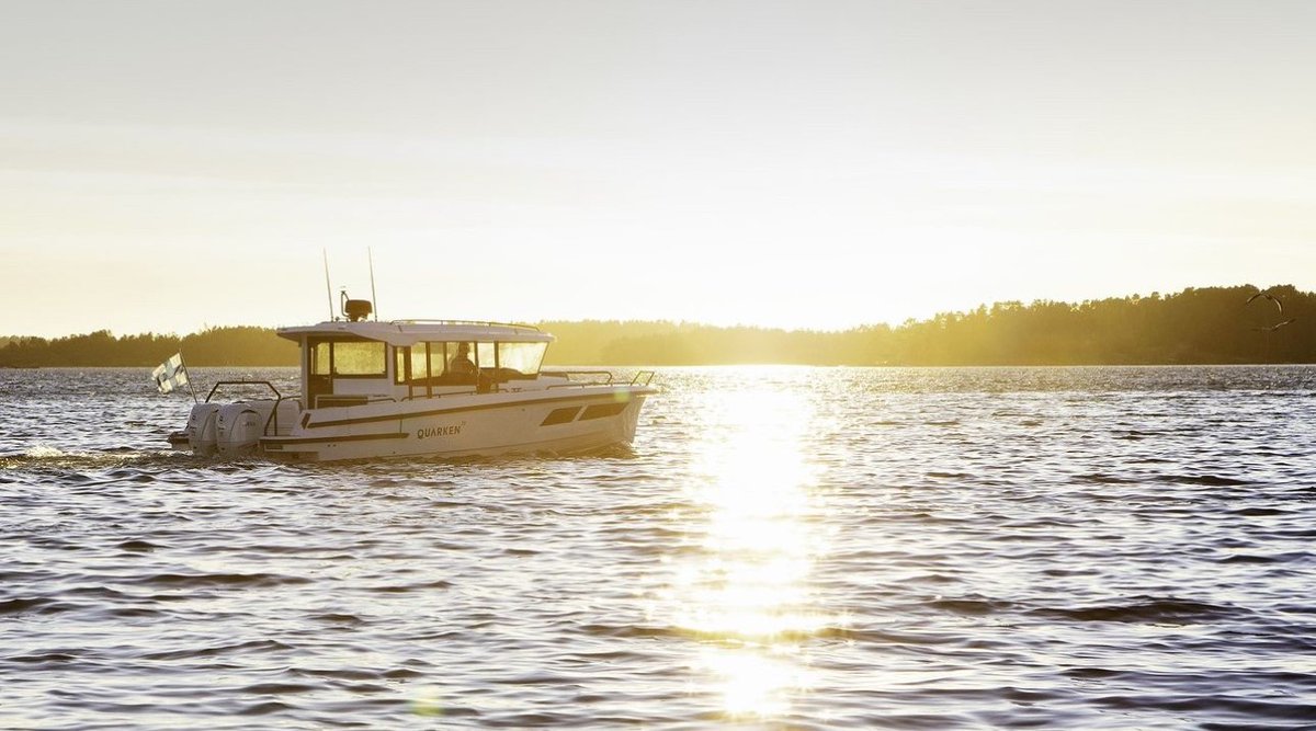 EtesianM's tweet photo. #Quarken_35_Cabin will make her awaited World Premiere at Düsseldorf Boat Show 2024 from 20 - 28 January in Hall 4, Stand B19. Your dream home on the sea, come and experience it yourself!
We are looking forward to seeing you! https://t.co/fz86jQB3J9
