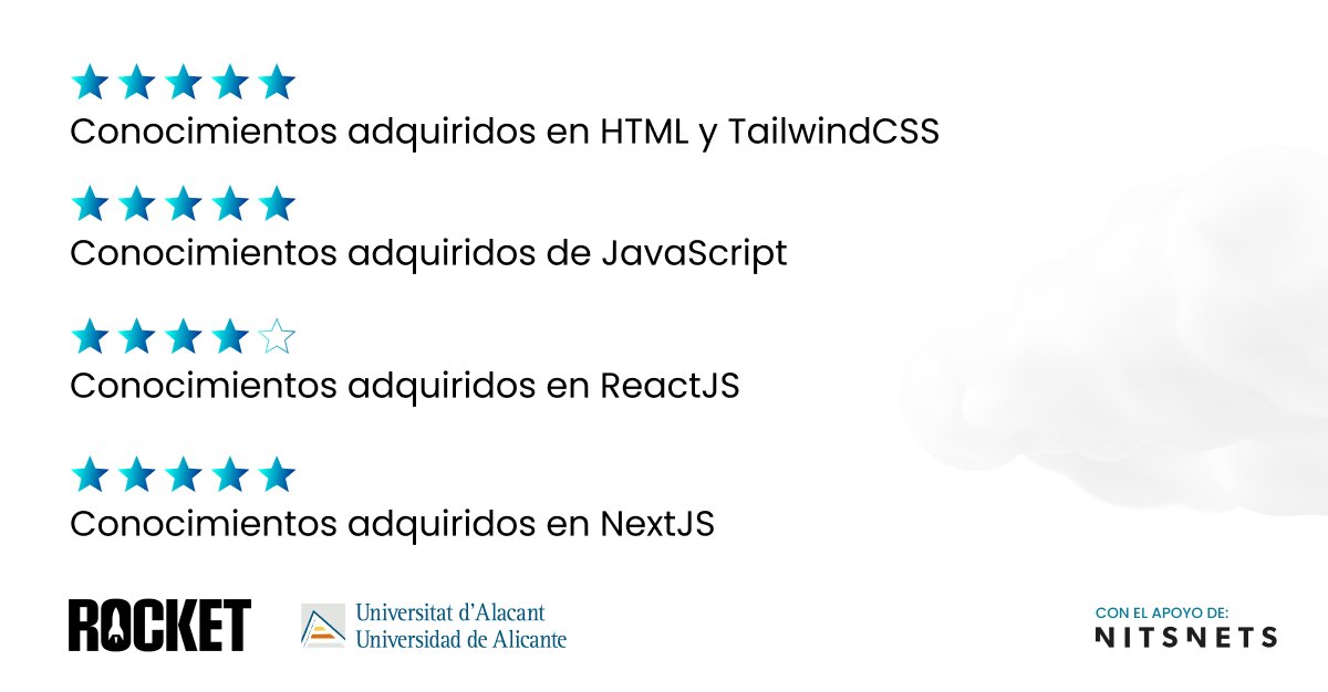rocket_ua's tweet photo. Rocket no sólo te invita a profundizar todavía más en lo que ya sabes, además te descubre el potencial de auténticos aliados en tu día a día a través de herramientas punteras y actualizadas. https://t.co/YMsxLF2fjn