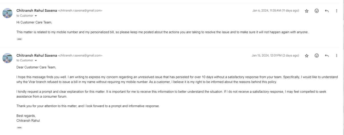 chitranshrahul's tweet photo. Disappointed with MedPlus for refusing a bill when I declined to share my number, and for their poor response to my complaint. #CustomerServiceFail @consumerforum_ @MedPlusIndia https://t.co/gxvBA5EaWA