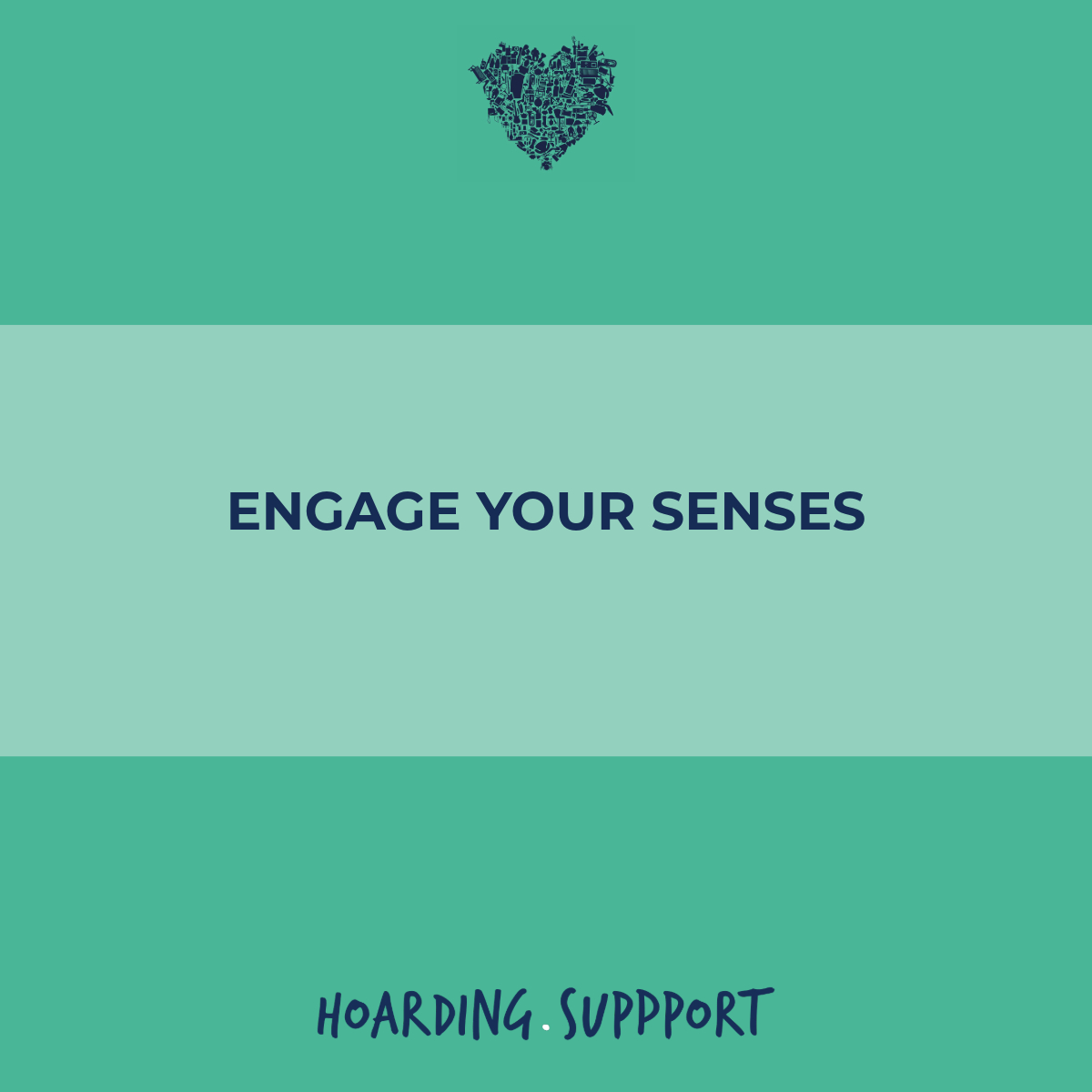 👁️👂👃Hoarding Tip: Engage Your Senses 👅✋
Harness the power of your senses to tackle hoarding disorder. Before deciding to keep an item, ask yourself:
Does the item bring you joy?
What emotions does the item evoke?
Does it add texture or clutter?

#hoardingsupport #hoarding