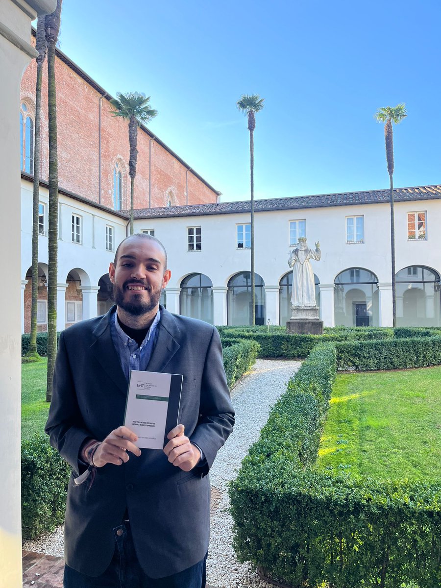 IMTLucca's tweet photo. #congratsπππ to Valentina Elce and Angel de Jesus Valverde Gonzalez for earning their #PhD #Degrees from IMT School in Cognitive, Computational and Social Neurosciences and Computer Science and Systems Engineering, respectively. #PhDLife #IMTStudents #congratulations #Thesis https://t.co/KMz9zcckt0
