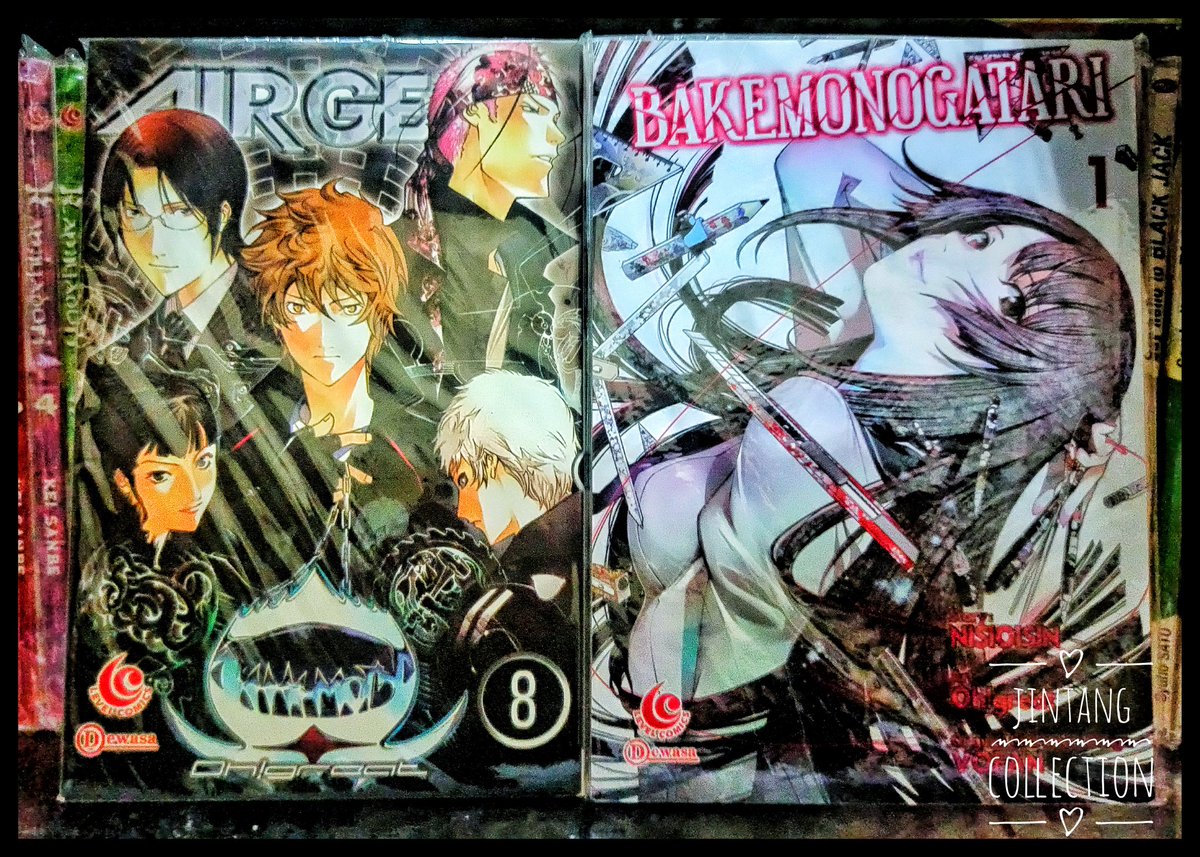 GilberthSun's tweet photo. Karena vol terbaru bakemonogatari mau terbit nyoba baca lagi dari vol 1 kebetulan nemu air gear juga, baca ulang sekalian..
#SunCollection https://t.co/N7eFIbM5ll