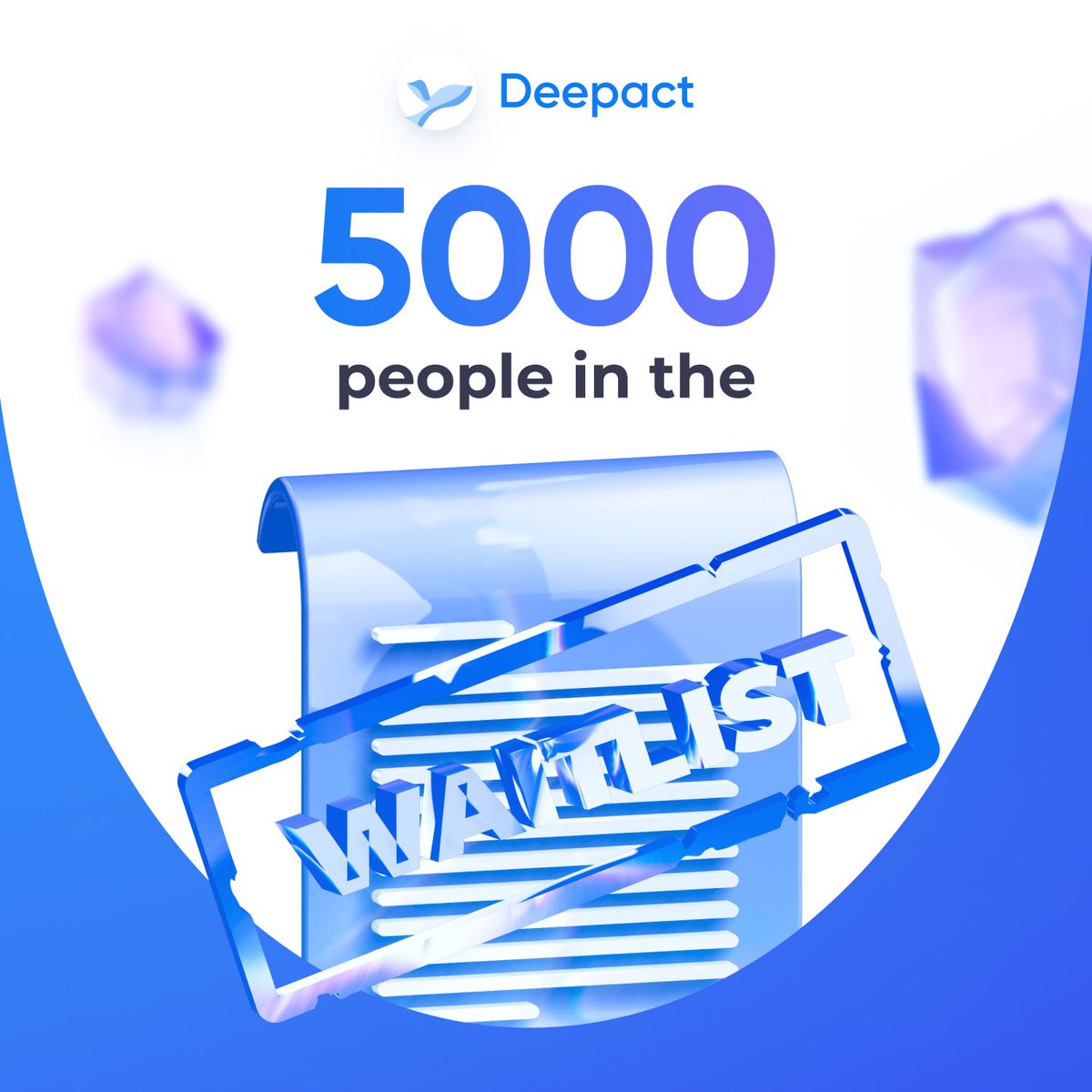 WrapMe_io's tweet photo. 🚀 Exciting news! We now have 5,000 people on our whitelist, eagerly awaiting exclusive access. Thank you for your overwhelming support and trust in our project. Stay tuned for more updates as we prepare to launch! https://t.co/EBVfxIm6jV