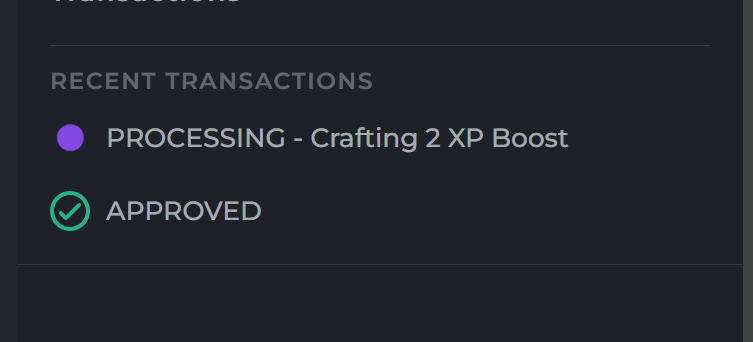 can someone tell me - is this 'craft boost' thing broken? This still isn't showing to apply to a horse in my stable after 2 days now