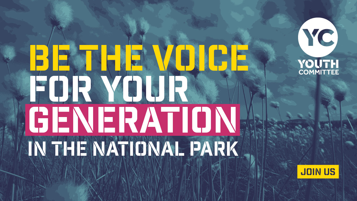 We're recruiting! From getting involved in decision making on National Park policies, to growing your professional network, our Youth Committee is a platform for people who are passionate about making a difference. If you're aged 14-26, apply now bit.ly/3vvQTiX