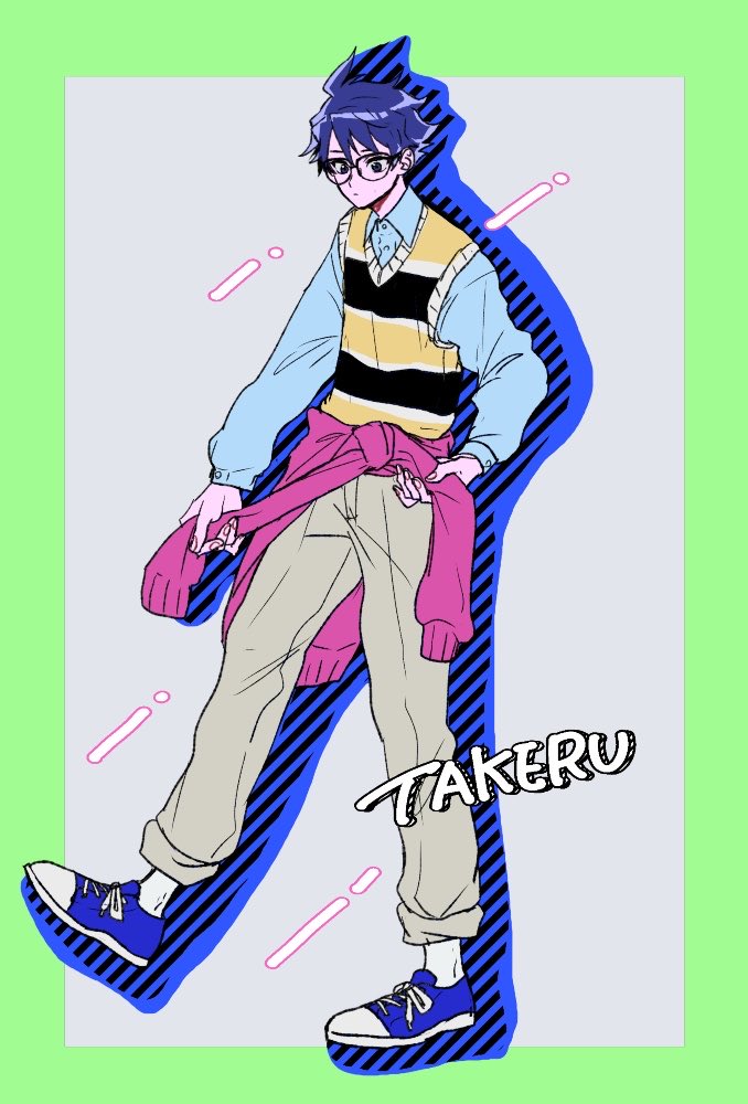 「コラボのタケルお衣装もかわいいね!!!!!」|よしづか まやこ🍋のイラスト