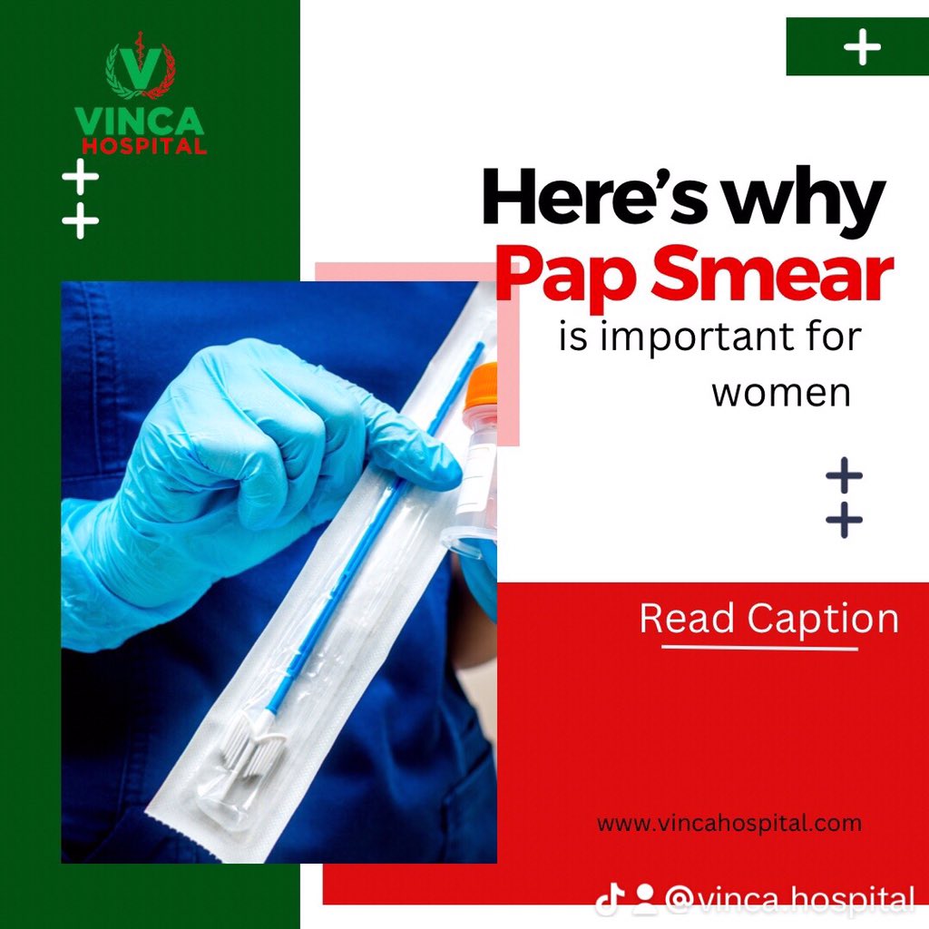 VincaHospital_'s tweet photo. The papanicolaou test popularly known as Pap Smear is a method of test used to screen for cervical cancer in women.

The test looks for precancerous, cell changes on the cervix that might become cervical cancer if they aren’t treated appropriately. https://t.co/meMIu0Muav
