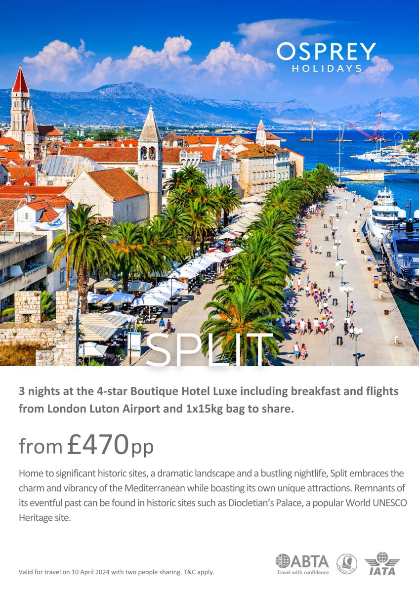 Osprey Holidays ✈️ tweet media