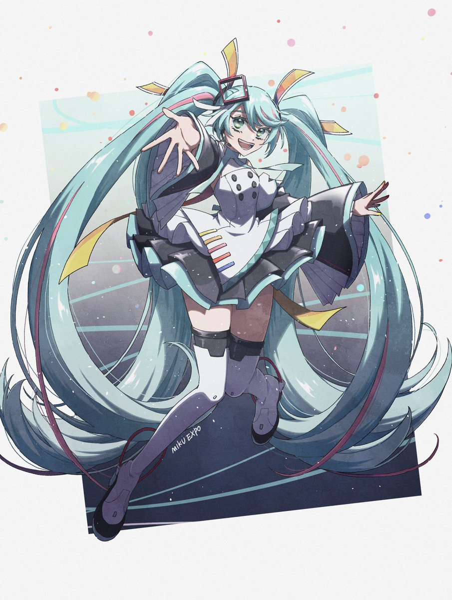 初音ミク「EXPO 10th #初音ミク #MIKUEXPO」|domiのイラスト