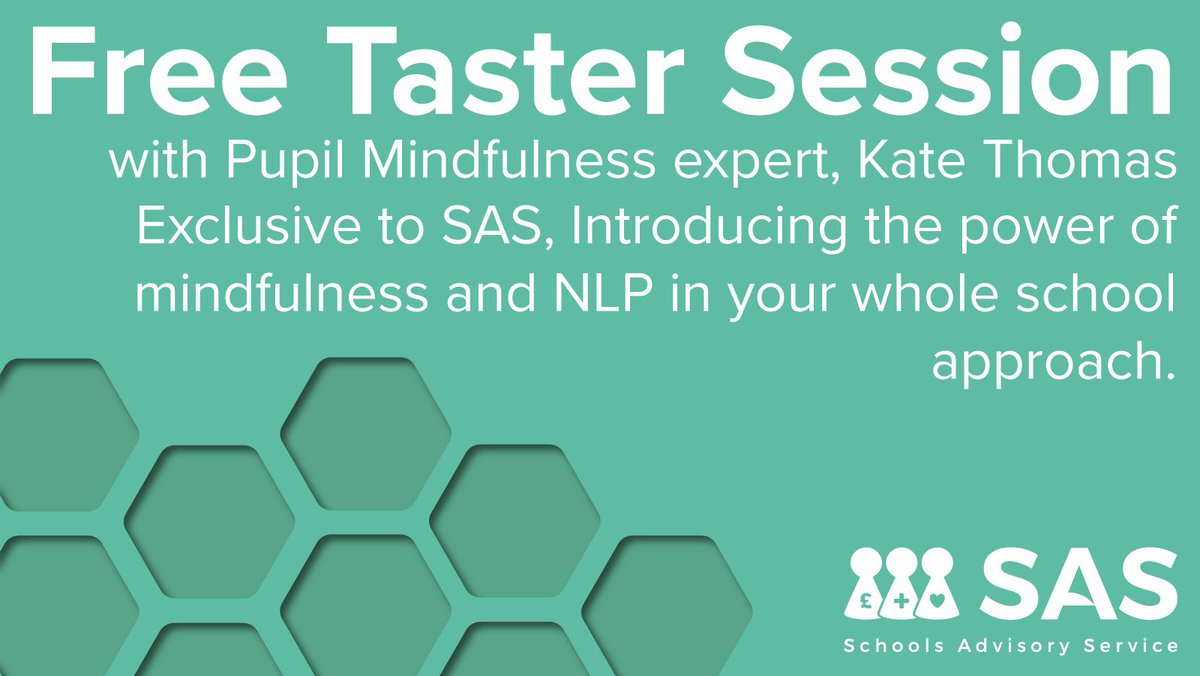 SchoolsAdvisory's tweet photo. Join us for an exclusive free taster workshop 'Introducing the power of Mindfulness and NLP in your whole school approach', with Pupil Mindfulness Expert,  Kate Thomas! 🧠

To find out more about the session and to sign up, click the link below! 👇
https://t.co/y4K3fYP82p https://t.co/EUYq8spHj9