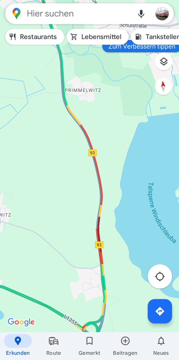 VollradMartin's tweet photo. Verkehrsunfall mit Personenschaden zwischen Primmelwitz und Zschaschelwitz ein frontalzusammenstoß zwischen einem Ford Transit und einem Mercedes Benz E Klasse ADAC Helikopter war auch in Einsatz und ist in Richtung Borna geflogen https://t.co/QazCMiaTDT