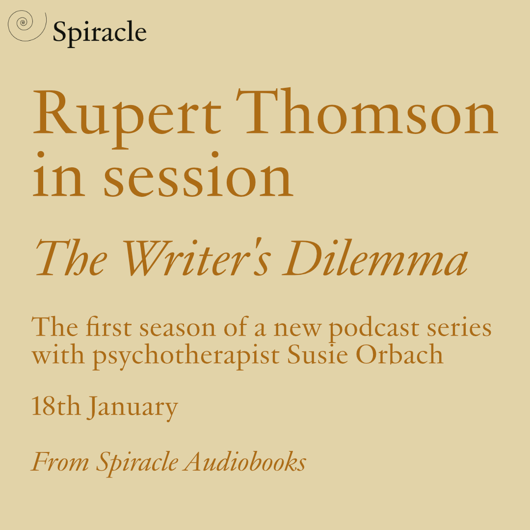 Our latest episode of The Writer's Dilemma with @RupertThomson1 and @psychoanalysis is now free on Spiracle Audiobooks. 🎧: bit.ly/3vE5f0O #psychotherapy #writerscommunity #podcast @UKCP_Updates @UKpsychotherapy @BritPsyFound