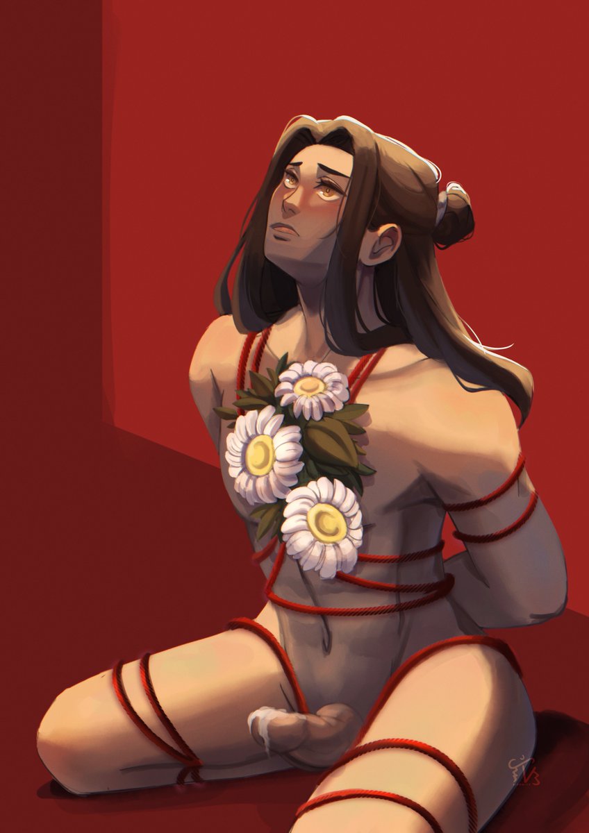 the prettiest sub, lan wangji 🌸🪢

my piece for <a href="/subjiminibang/">Subji Mini Bang</a> ✨