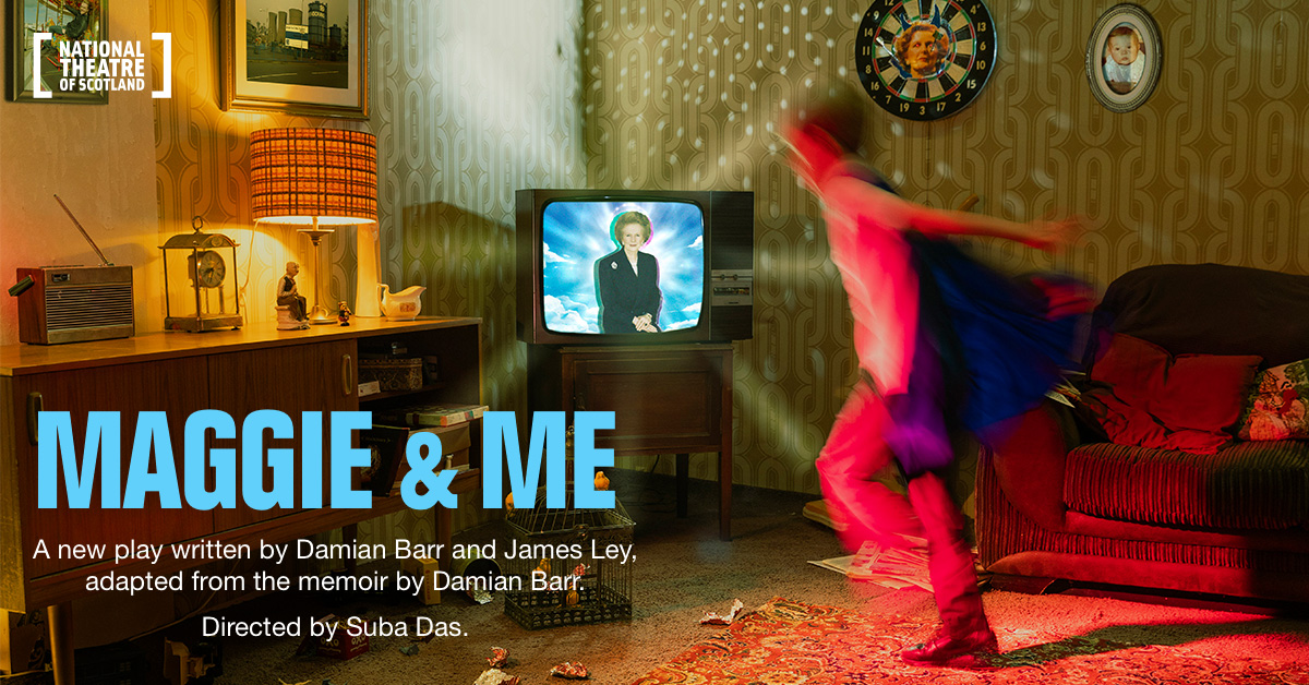 @NTSonline's adaptation of @Damian_Barr's critically-acclaimed memoir Maggie and Me makes its highly anticipated stop-off in Edinburgh as part of its Scottish tour in June. traverse.co.uk/whats-on/event… 2/