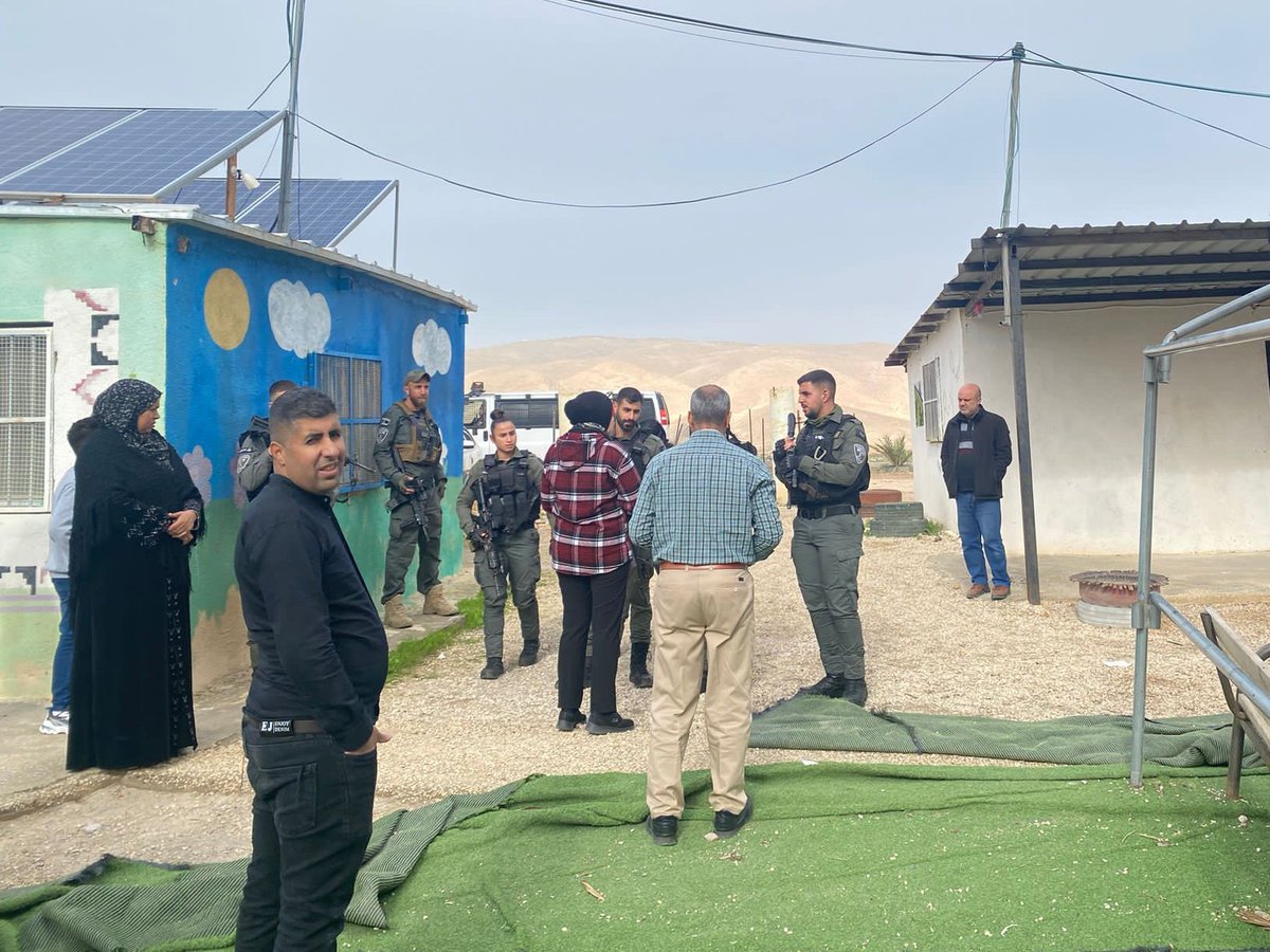 PalestineMoE's tweet photo. 📌 The #IsraeliOccupation assault on #education persists, targeting its fundamental components, even symbolically represented by the flag. Today, they stormed two #schools in occupied #Jericho as they forcibly sought to remove the #Palestinian flag.
#RightToEducation #PalEduMin🇵🇸 https://t.co/p4136aXwd7