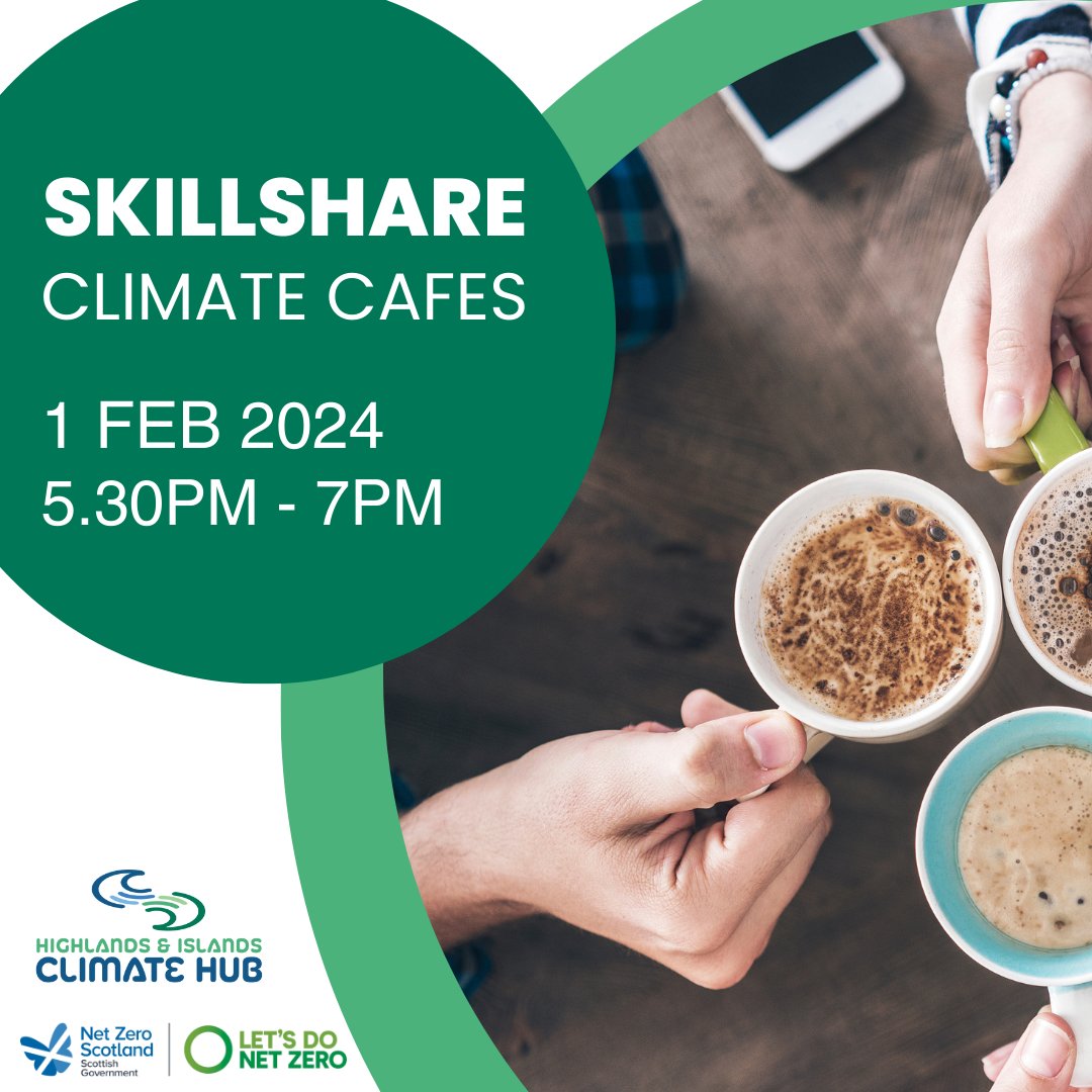 📢 EVENT ANNOUNCEMENT 📢 Join us for a relaxed event to learn more about Climate Cafes and how to create one in your community. 📆 Thurs 1 February at 5:30-7:00pm 💻 Online 🎫 Free - book now! 🔗 Book your free spot on Eventbrite here: eventbrite.co.uk/e/795997488917…