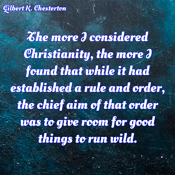 'Christianity: Allowing Good Things to Run Wild'

#Christianity #FreedomInFaith #EmbracingGoodness