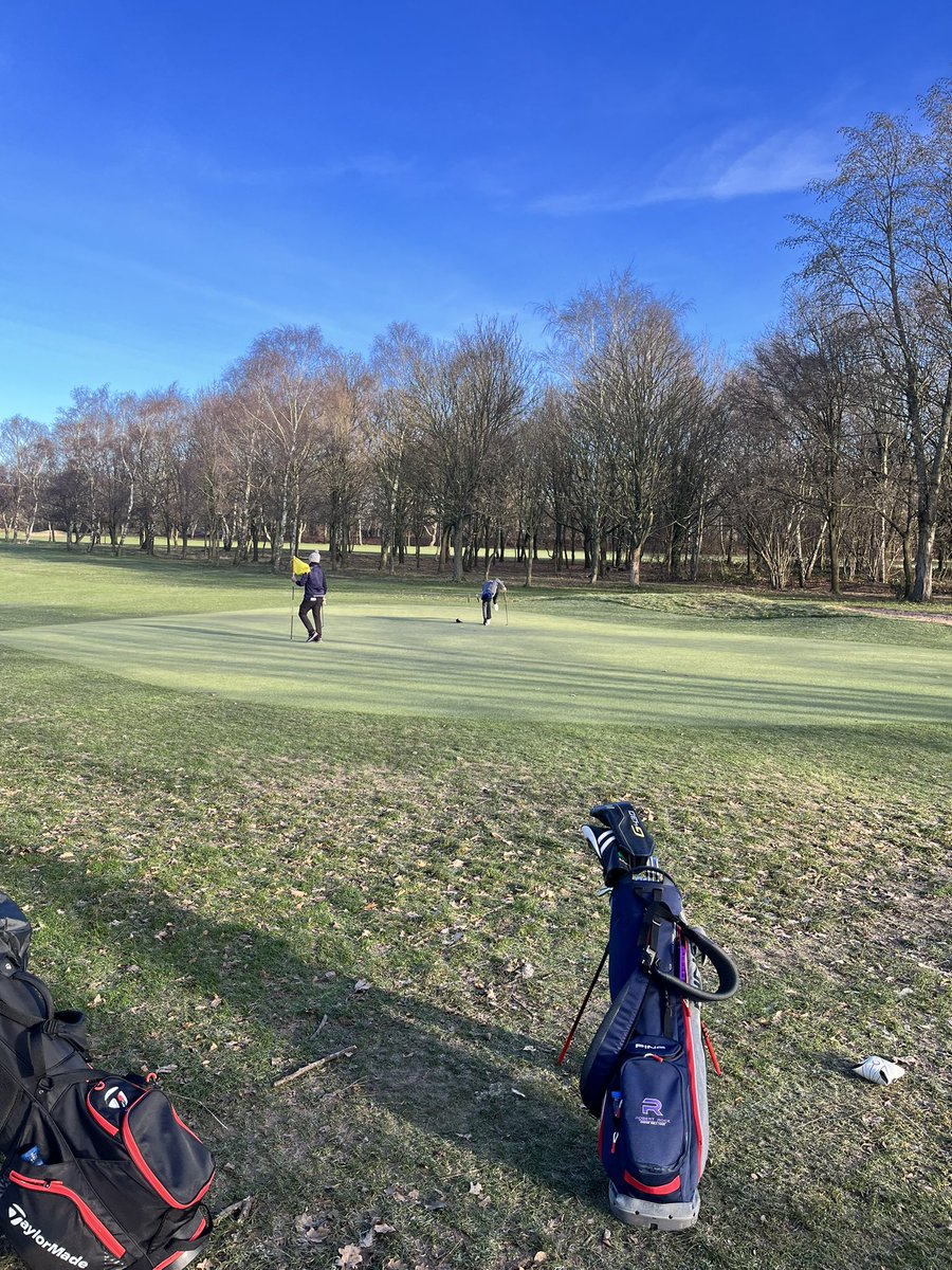 Cold start for the ISGA area finals vs <a href="/WrekinCol/">Wrekin College: Wrekin Old Hall Trust.</a> Good luck all! 🏌️‍♂️🏌️‍♀️⛳️