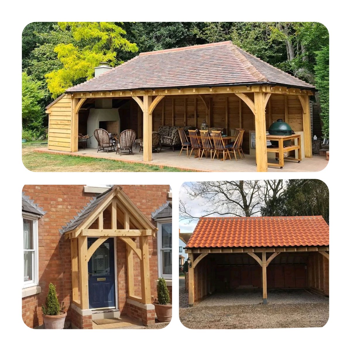 🌳 Exploring the Beauty of Oak in Your Next Project! Let's collaborate to bring the warmth & character of oak to more construction projects.

#PropertyDevelopment #OakFrame #Craftsmanship #ReferralsWelcome #CollaborationOpportunity #Oak #ContactUs #Architects #Landscape #bespoke