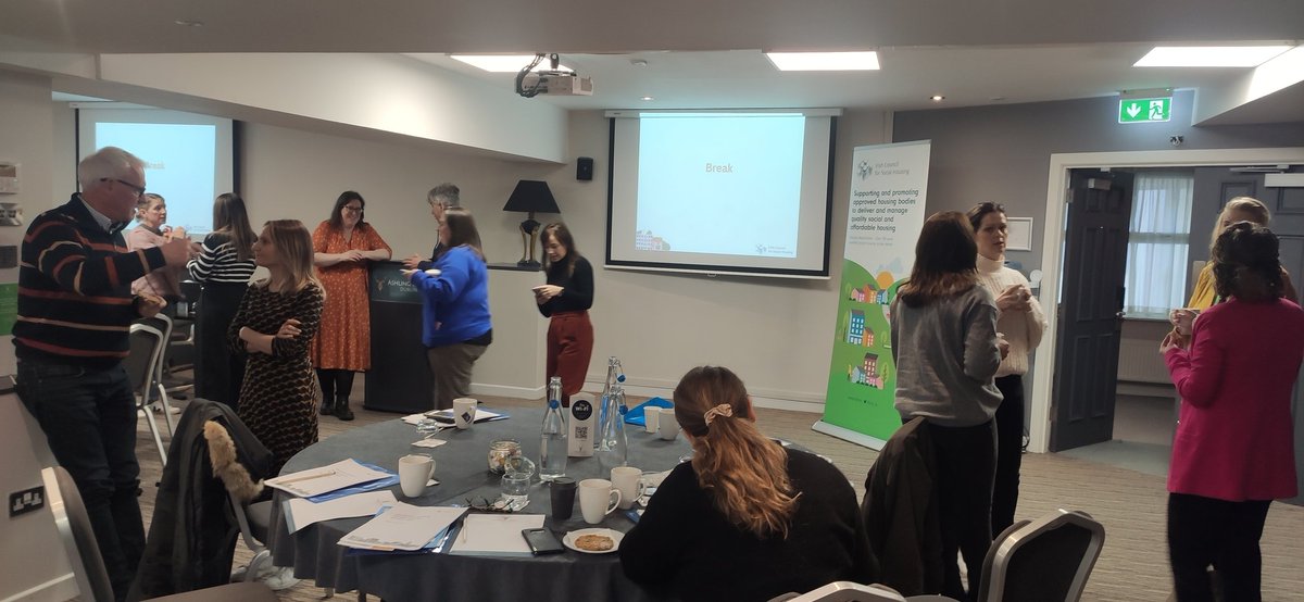 icsh_ie's tweet image. The first of our #SocialHousing Induction Seminars for new #AHB and #LocalAuthority staff and refresher for established staff. today Ashling Hotel. &apos;The Social Housing Landscape&apos;. Lots of great of networking/interaction.