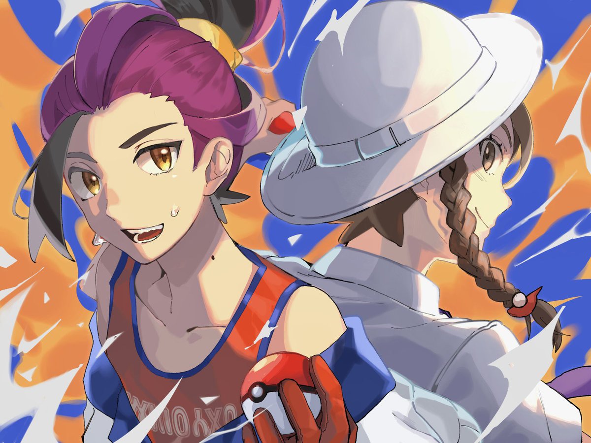 スグアオが背中を任せる関係なのいいよね…‼︎な絵