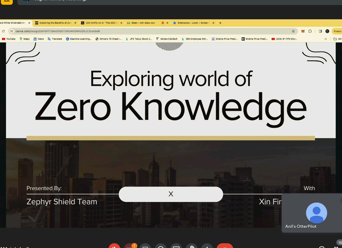 AnilChinchawale's tweet photo. Exciting demo kickoff at the #XDCDev Dubai office by the #Zephyrshield Team, showcasing their innovation as the #ETHIndia winners for #XDCNetwork.
#XDC #Fathom https://t.co/t6eKdOfC8A