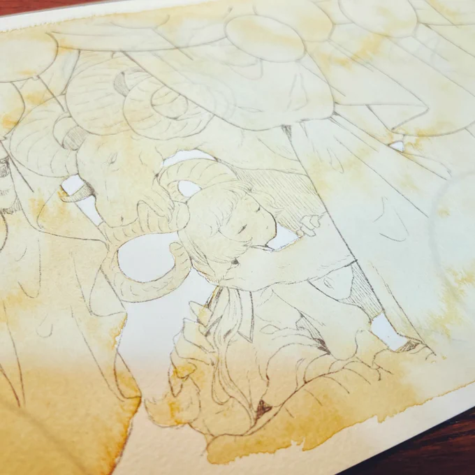 #企画展_Phantasm優しくて愛しい藍角の兄。カーテンを透かす影はとうてい常世のものではなくとも。 