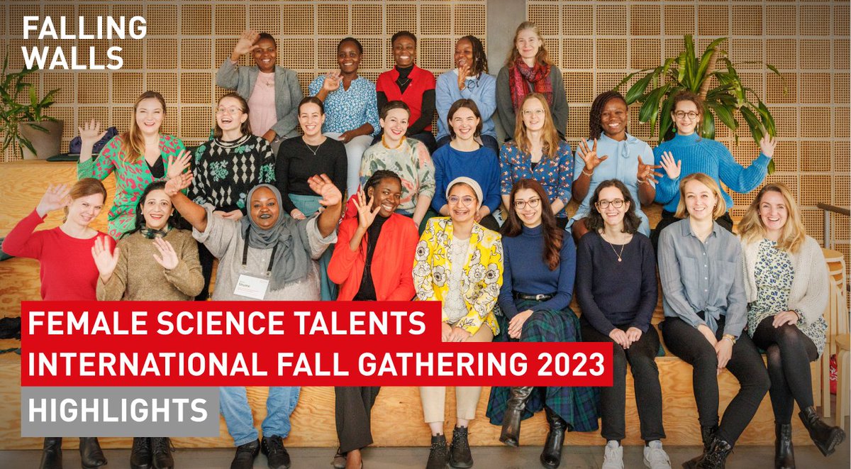 Wishing a great start of the new year to the #FemaleScienceTalents community! As we eagerly anticipate milestones for this year, we're thrilled to look back on an inspiring Int. Fall Gathering last November in Berlin. 🌍✨ 🎥Watch the highlights: youtube.com/watch?v=guauzt…