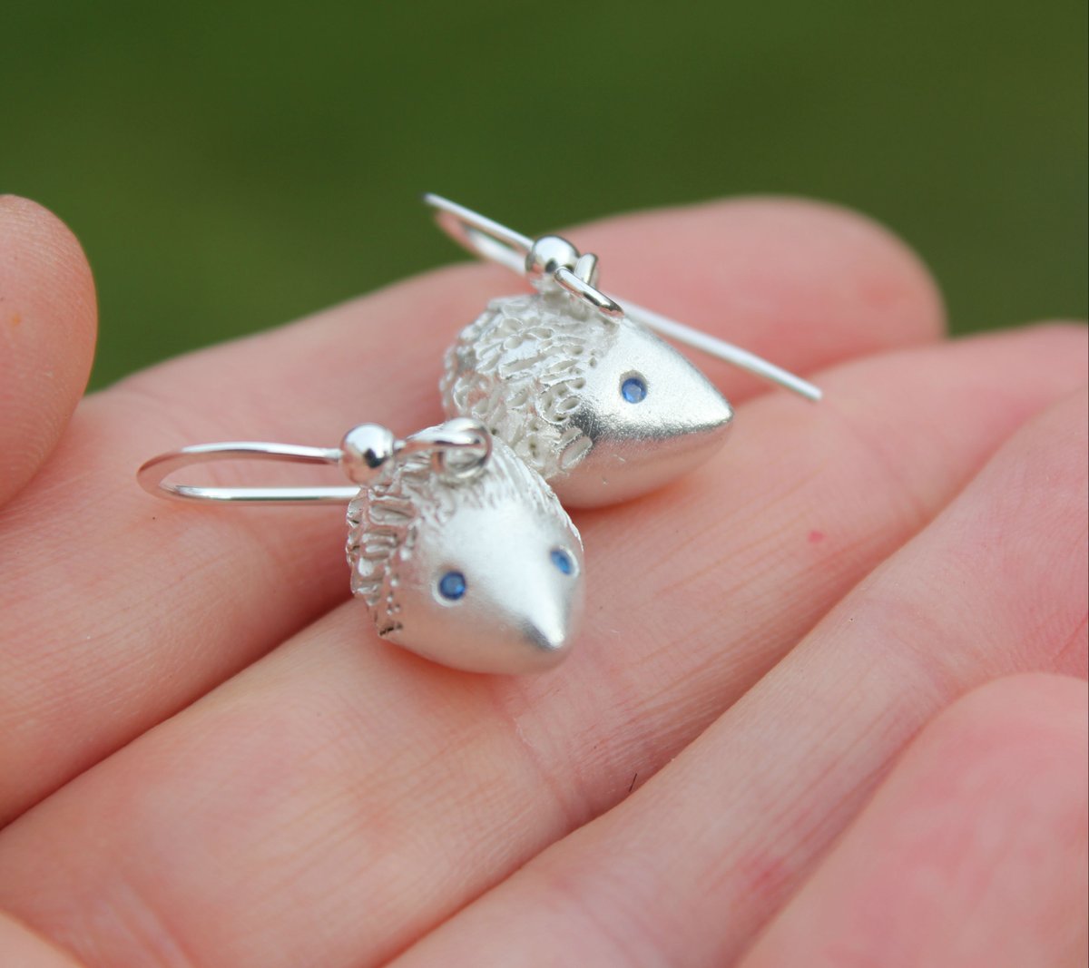 Did you catch me on BBC One? Making more of these as fast as I can - but I do make other designs lovely people - lots of other #wildlife! littlesilverhedgehog.etsy.com