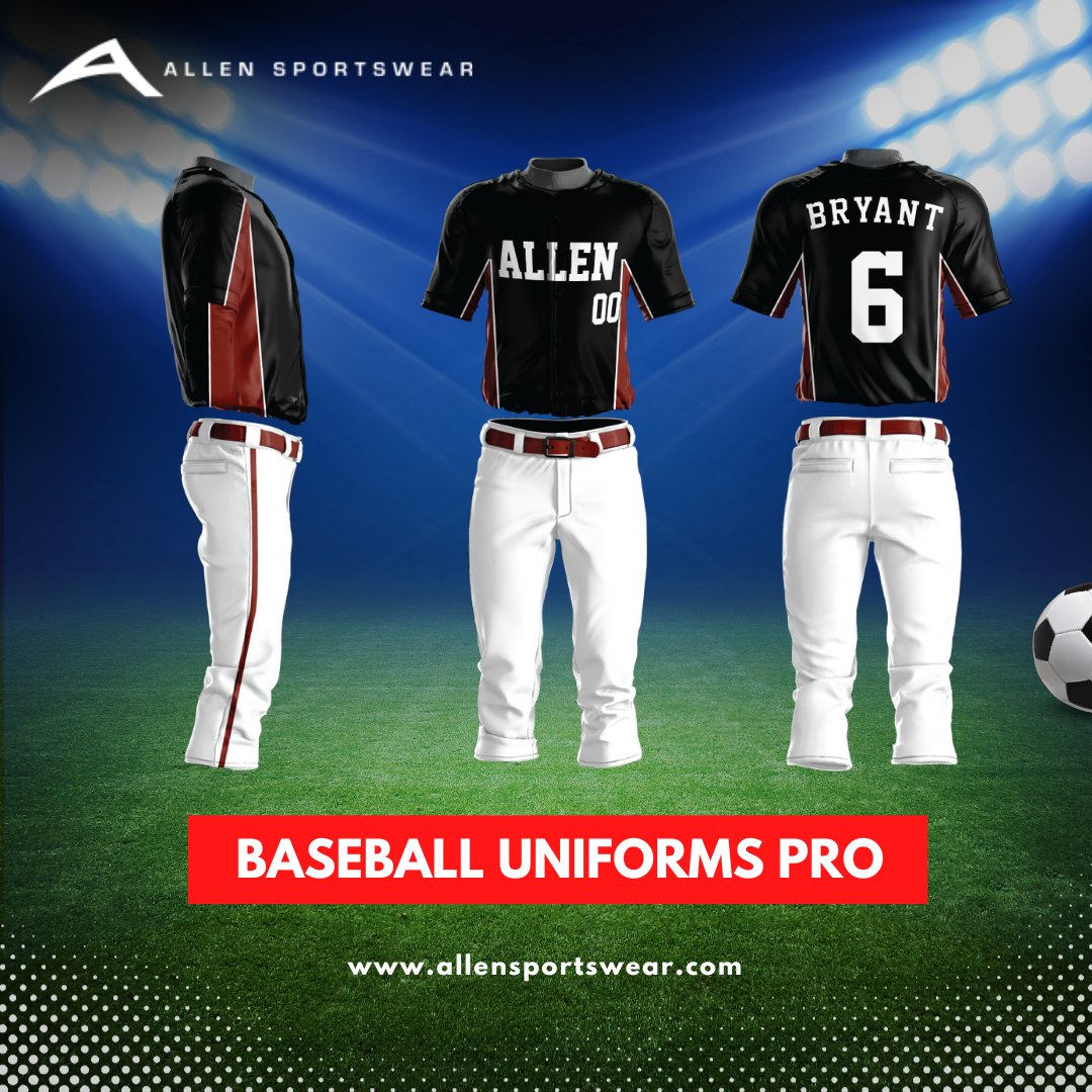 AllenSportswear's tweet photo. Gear up for dominance with our custom pro baseball uniforms at Allen Sportswear! Stylish designs for men, women, and youth. Made from lightweight polyester. Grab yours now!
#baseballuniforms #sportsuniforms #baseballfashion #custombaseballuniforms #unleashyourstyle https://t.co/13CJHODIzB