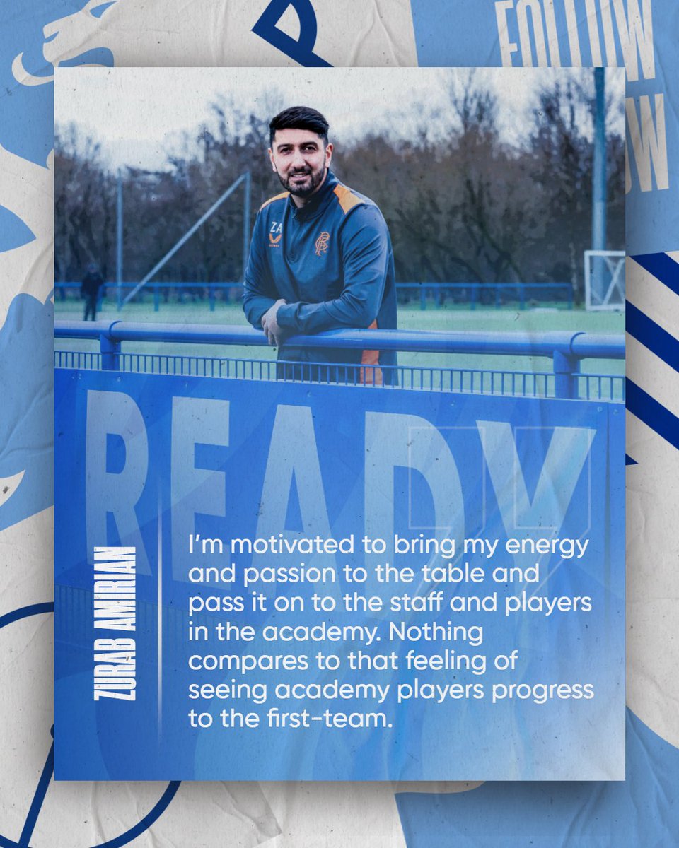 🎙️ Zurab Amirian says he’s hungry and motivated to work alongside the Academy players and staff after being appointed Head of Academy Football. Read More from Zurab 📲 rng.rs/47DMBU3