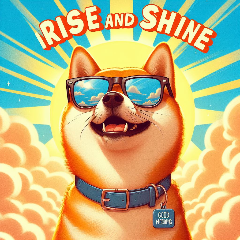 thecryptocanuc2's tweet photo. Good morning Shibes ๐ถ
A new day to chase your dreams ๐
#Dogecoin #Dogfi $DC $Doge https://t.co/nnAfKNyg0q