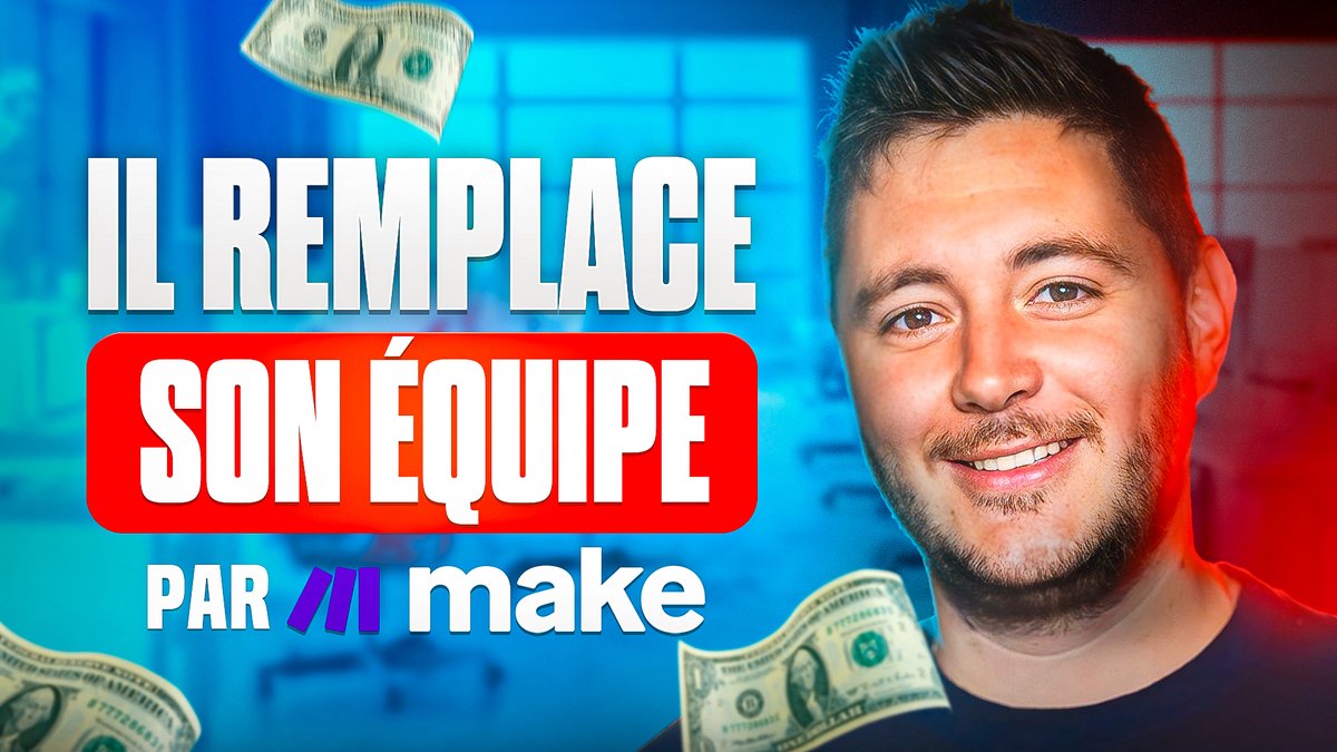 Notre première vidéo YouTube est en ligne avec <a href="/Joanny_Thevenin/">Joanny Thevenin</a> ! 🚀

Découvrez comment signer des clients à 1000€/mois grâce à la prospection Make &amp; ChatGPT. 💼

👉🏻 youtu.be/R0zPcGLucmE