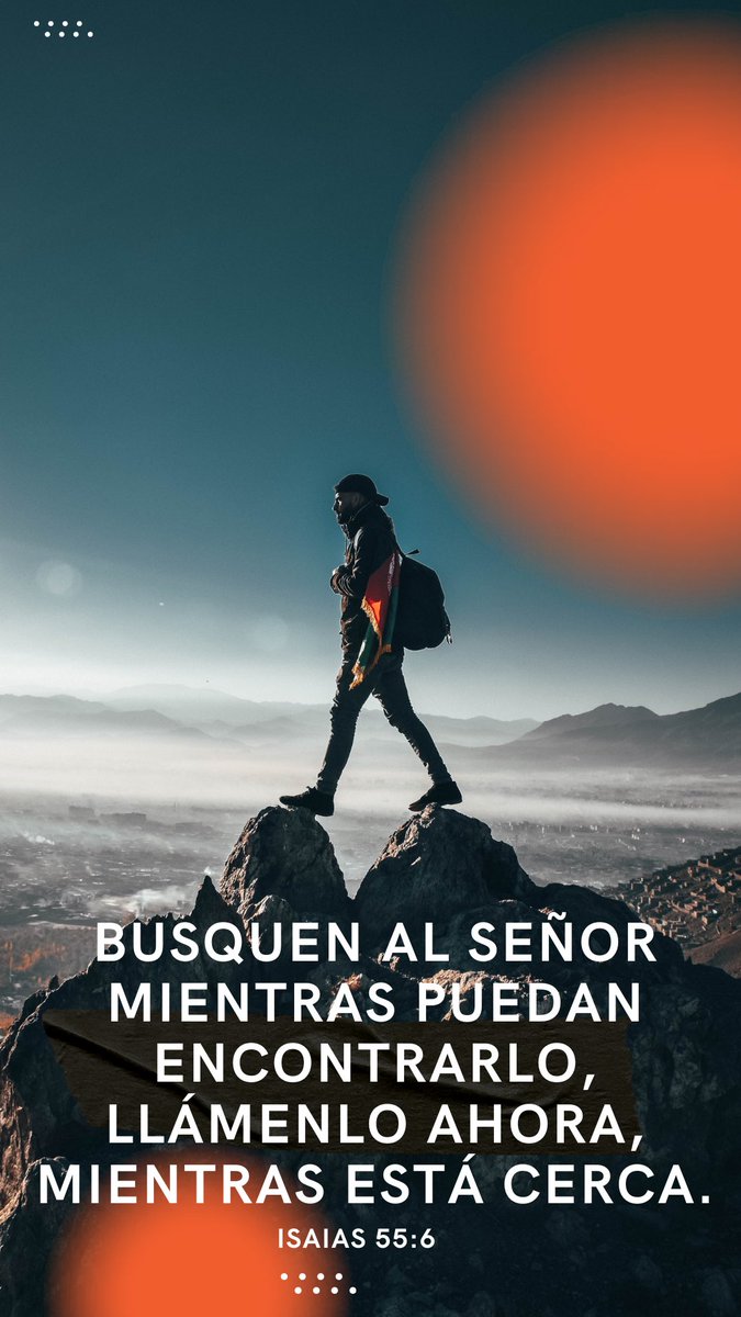 Ahora es el momento de buscar a Dios
Amén