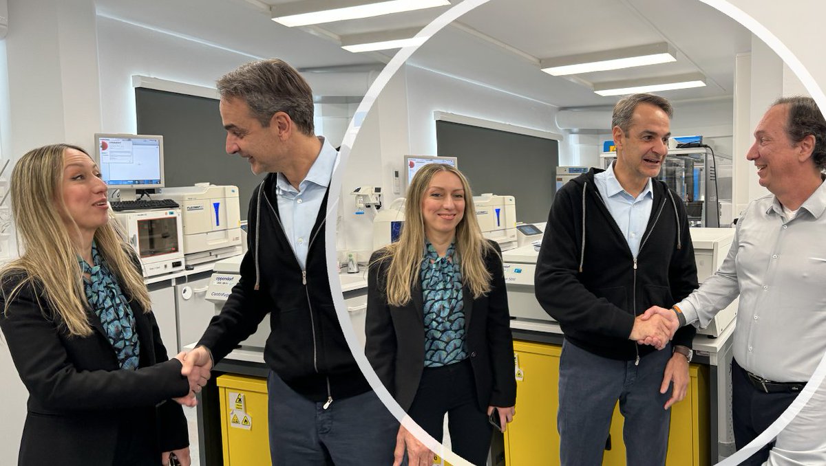 We are proud of the visit of our Prime Minister Kyriakos Mitsotakis to Protavio to showcase innovation made in Greece! Protavio has developed the world's best pipeline for the discovery to manufacturing of proteomic multiplex diagnostics. Better diagnostics 4 better health!