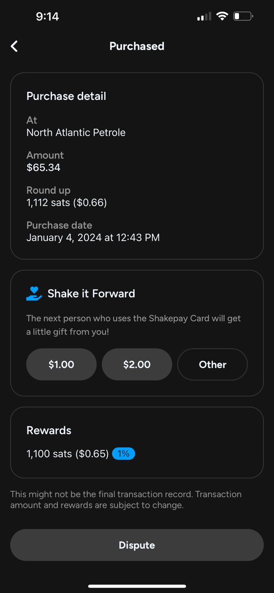 jillyhunt11's tweet photo. @shakepay shaketag: @jillnorman #shakepaid https://t.co/nENBYIhESM