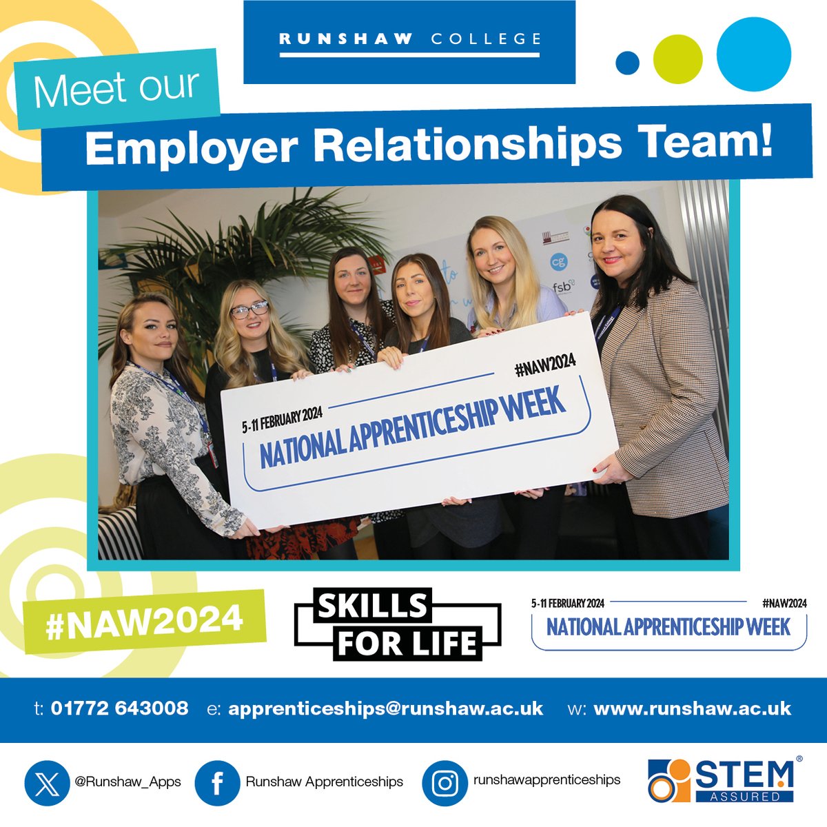 Runshaw Apprenticeships tweet media