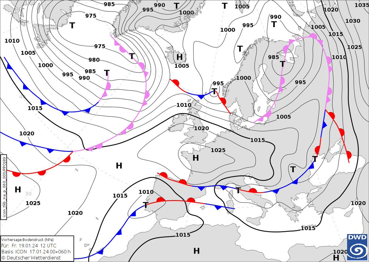 WetterKontor's tweet photo. #Wetter: Am Freitag bei wechselnder Bewölkung noch örtlich #Schneeschauer. Am #Samstag, bis auf Mecklenburg-Vorpommern durch das neue #Hoch #Corvin freundliches und kaltes #Winterwetter: https://t.co/Suop8PTiNV https://t.co/lH75eC1KEf https://t.co/PPy0VpHyMs