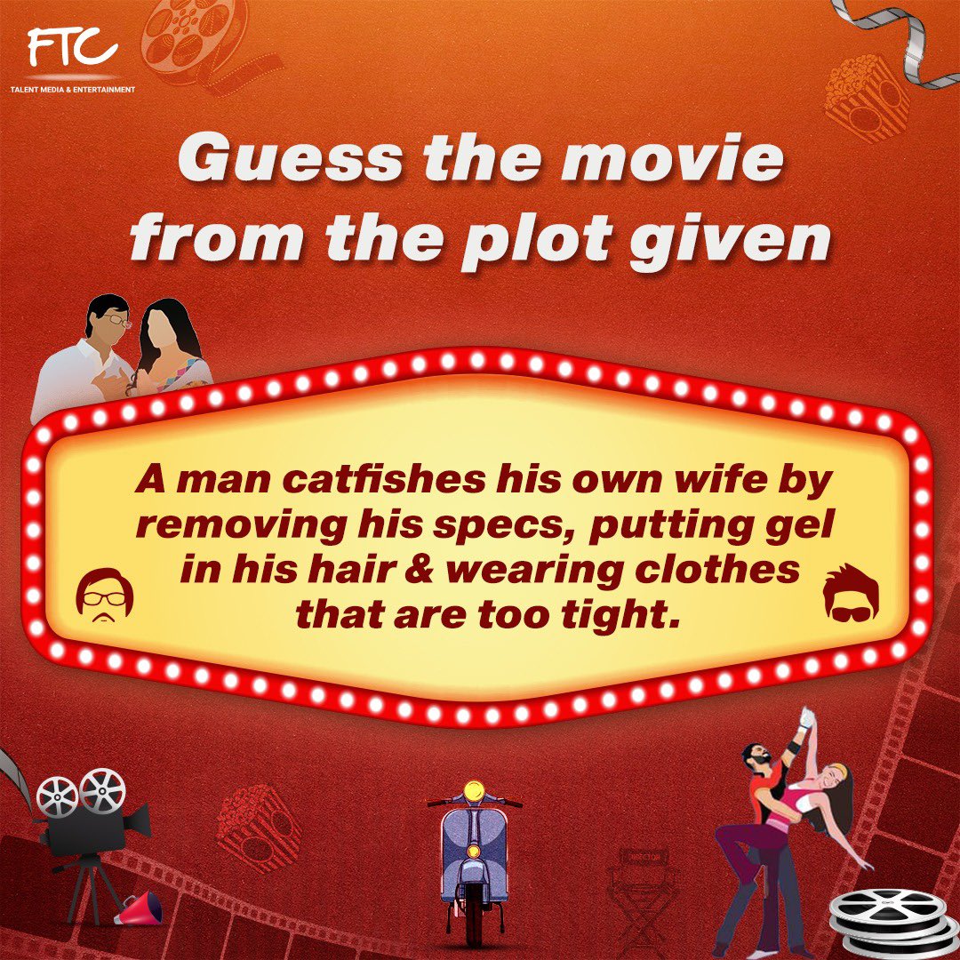 Lost in translation or just lost in this plot? 🍿🎬 Unscramble the movie magic and guess this hilariously muddled storyline! Spoiler alert: even the characters need a GPS in this cinematic maze. 😂🔍 Drop your answers below 👇🏻! . . . #GuessThePlot #Bollywood #Challenge