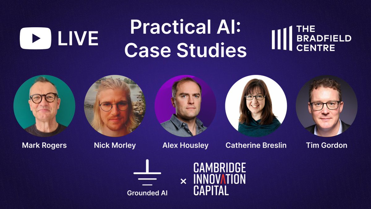 I'm looking forward to speaking at the Practical AI event — alongside Nick Morley, @catherinebuk and @t_gordon — in Cambridge next Tuesday, 23 Jan. Over the past decade at @seldon_io, we've built one of the world's leading open-core platforms for deploying, managing, and…