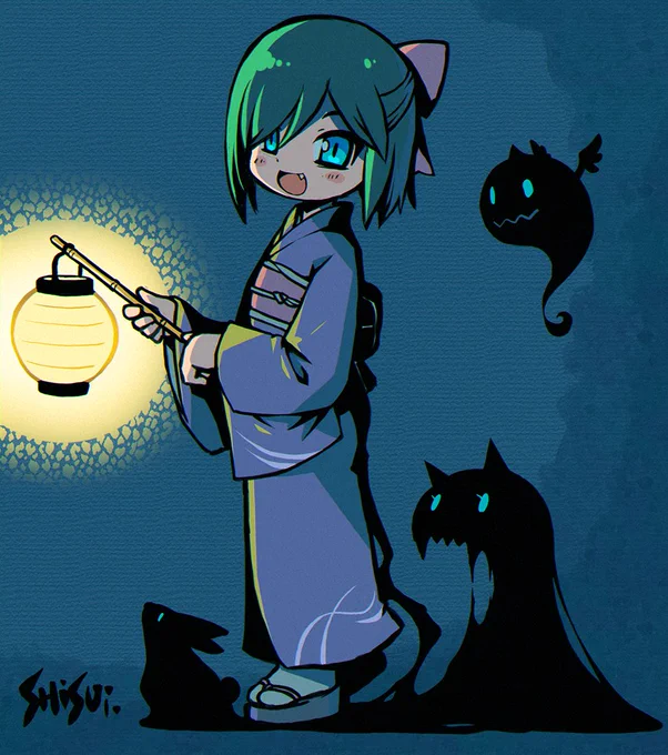 お絵描きリハビリで雑ラフの中から形になりそうなものを仕上げていく流れ～。勢いがついてきたら、定番のロールちゃんかフェリを描きたいぃ～。>< 