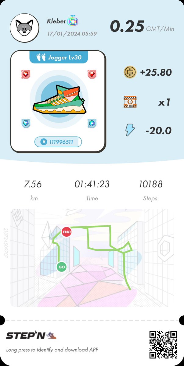 Kleber | STEPN 🏃🏼‍♂️⚡️ tweet media