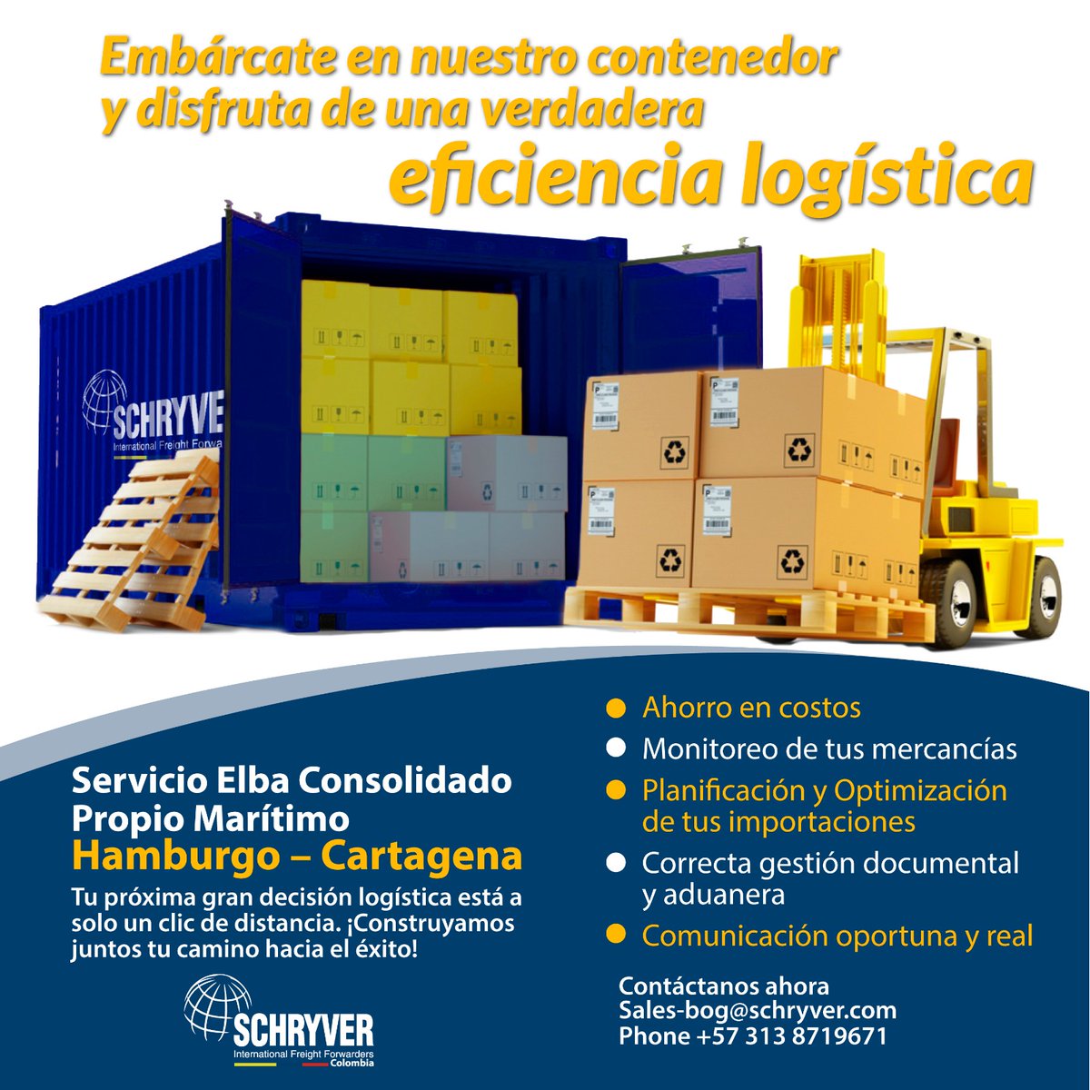 💻 <a href="/SRYCOL/">Schryver De Colombia</a>  Te desea una feliz y exitosa Semana # 3 🚚En #Diciembre2023 te movemos alrededor del #Mundo 🌎  #Comercio 🚢 #logistics #Transportation #Movimiento