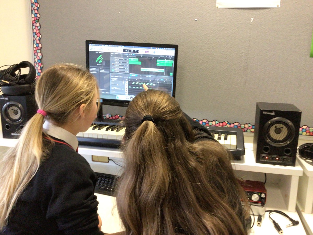 8RWH Mastering automation tools on Logic Pro X to create Video Game compositions @StCyresSchool #musicinschools @stcyreschat @StcyresD